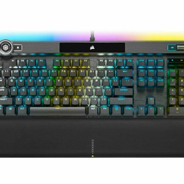 CORSAIR Tastatura K100 RGB Optical mehanička/CH-912A01A-NA/gaming/RGB/crna