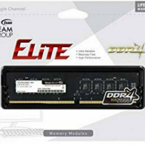 TEAM GROUP DDR4 TEAM ELITE UD-D4 16GB 2666MHZ 1,2V 19-19-19-43 TED416G2666C1901