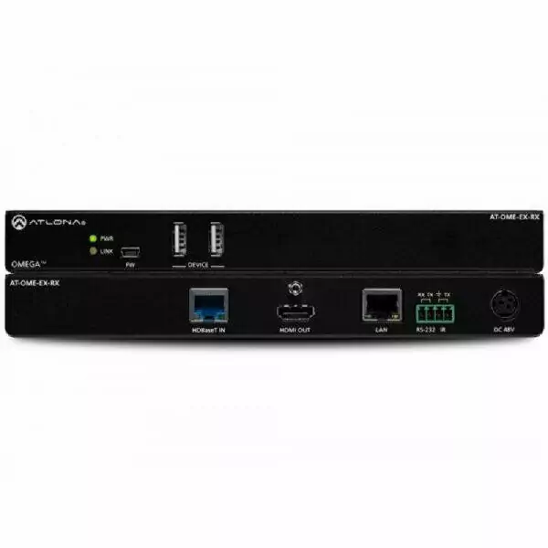 ATLONA Omega 4K/UHD HDMI prijemnikAV signala sa USB,PoE,IR,RS232 AT-OME-EX-RX 3