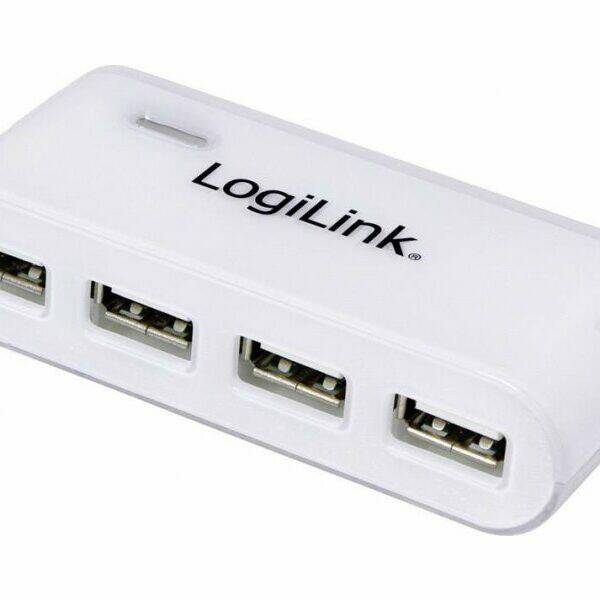 LOGILINK USB 2.0 HUB, 4-Port, beli