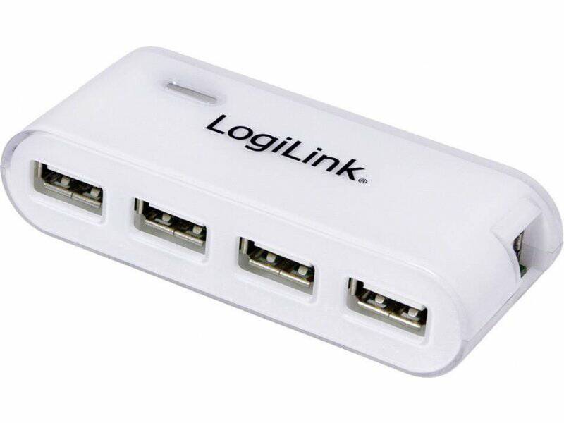 LOGILINK USB 2.0 HUB, 4-Port, beli 4