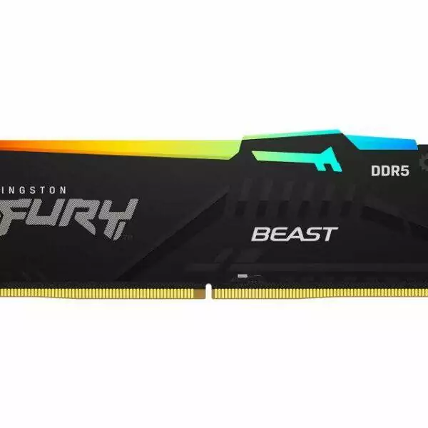 KINGSTON DIMM DDR5 16GB 5600MT/s KF556C40BBA-16 Fury Beast RGB
