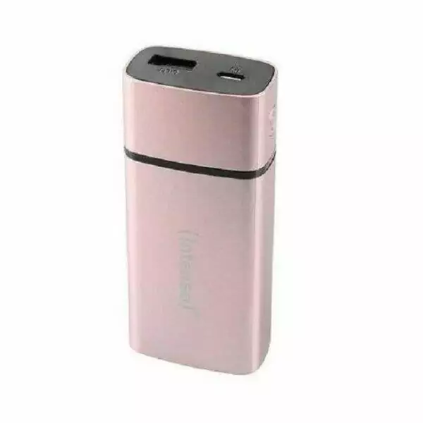 INTENSO Punjač za mobilne telefone, micro USB, metal finish, roze