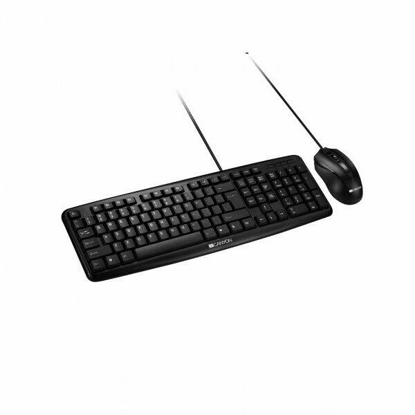 CANYON Classic Wired Combo Set – YU Keyboard And Mouse (CNE-CSET1-AD)