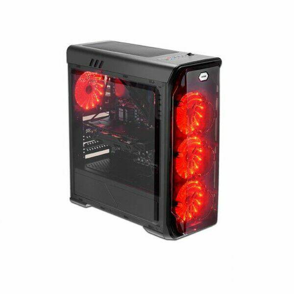 LC POWER Gaming 988B-ON Red Typhoon Black