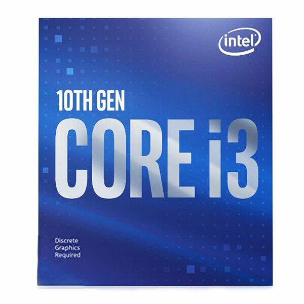 INTEL Core i3-10100F, 14nm, LGA1200, 4-Cores, 3.60GHz, 6MB, Box