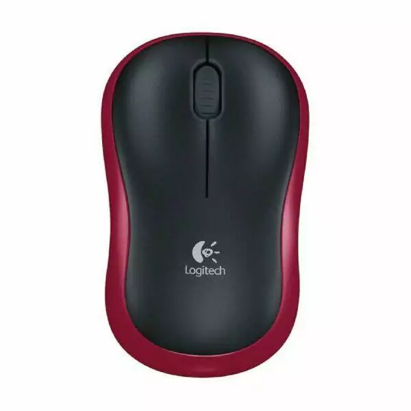 LOGITECH M185 Wireless Mouse Red W 3