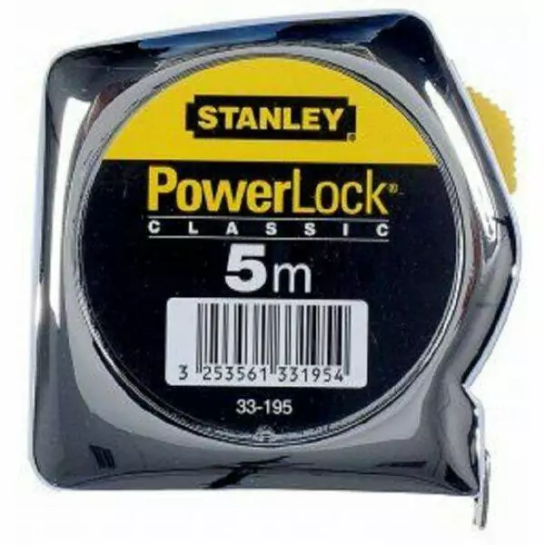STANLEY METAR POWERLOCK ABS 5M/25mm – U KUTIJI/12kom