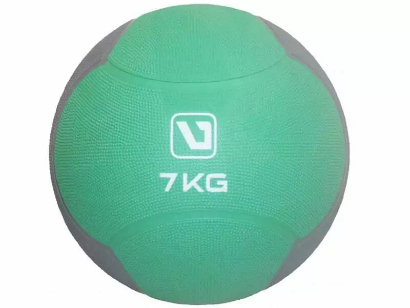 LiveUp Medicinka lopta 7 kg, zelena – LS3006F 3