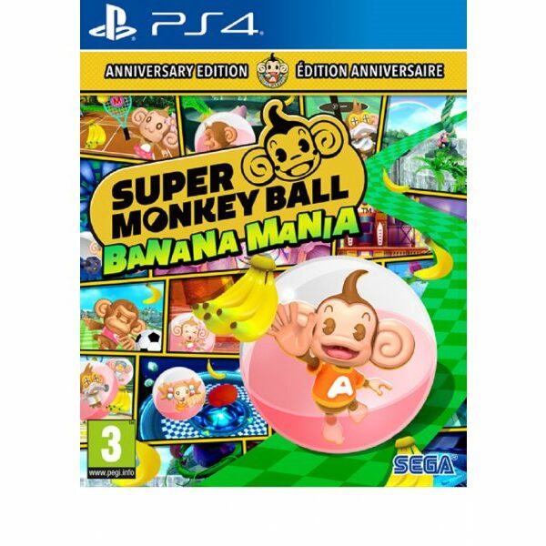 SEGA PS4 Super Monkey Ball: Banana Mania – Launch Edition
