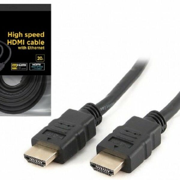 GEMBIRD CC-HDMI4-20M HDMI kabl v.1.4 ethernet support 3D/4K TV 20m 2221