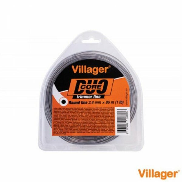 VILLAGER Silk za trimer 2.4mm X 1720m (20LB) – duo core – okrugla nit ( 068388 )