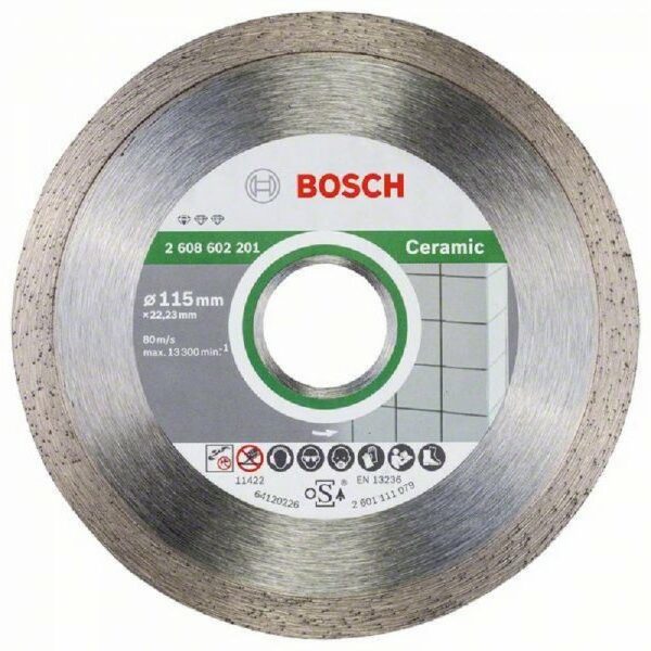 136965 bosch dijamantska rezna ploca standard for ceramic 2608603231 115 x 22 23 x 1 6 x 7 mm