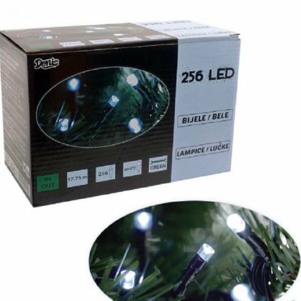 ED 256L LED Lampica, bele, 8 funkcija
