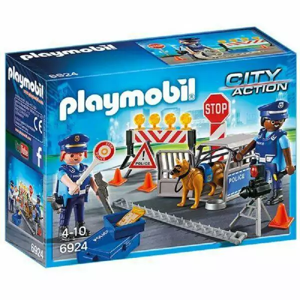 PLAYMOBIL City Action – Policija: Barikade na putu