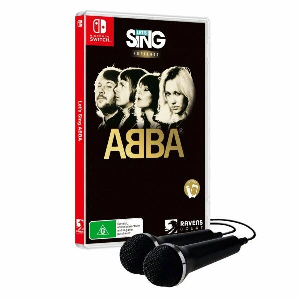 RAVENSCOURT Switch Let’s Sing: ABBA – Double Mic Bundle