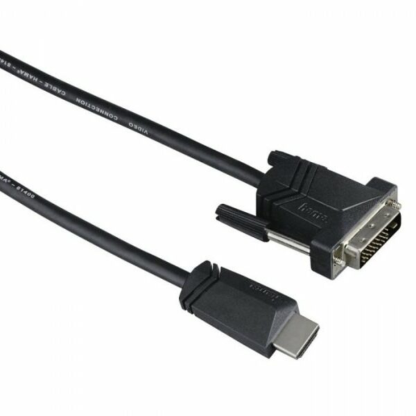 HAMA AV Kabl HDMI Na DVI/D 1.5m