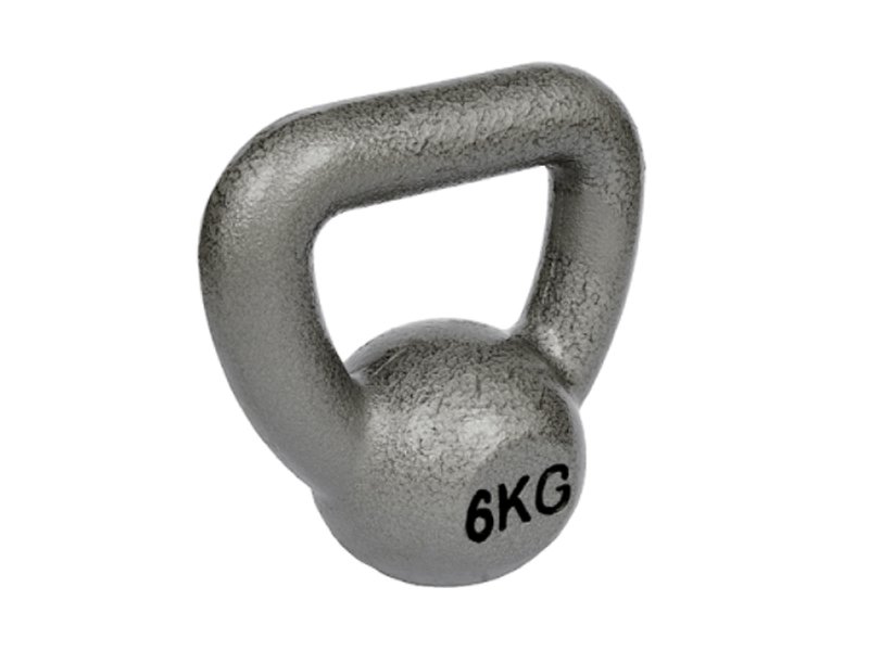 RING Kettlebell 6 kg – RX KETT-6 (Srebrna) 3