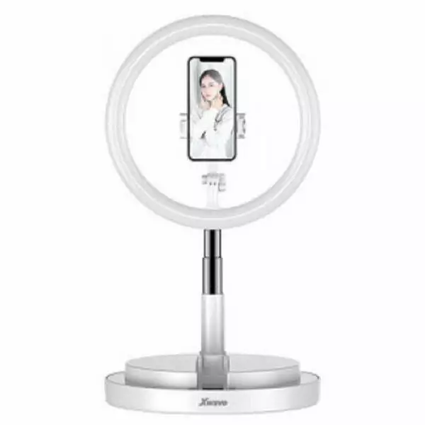 X WAVE LED Ring Stand White