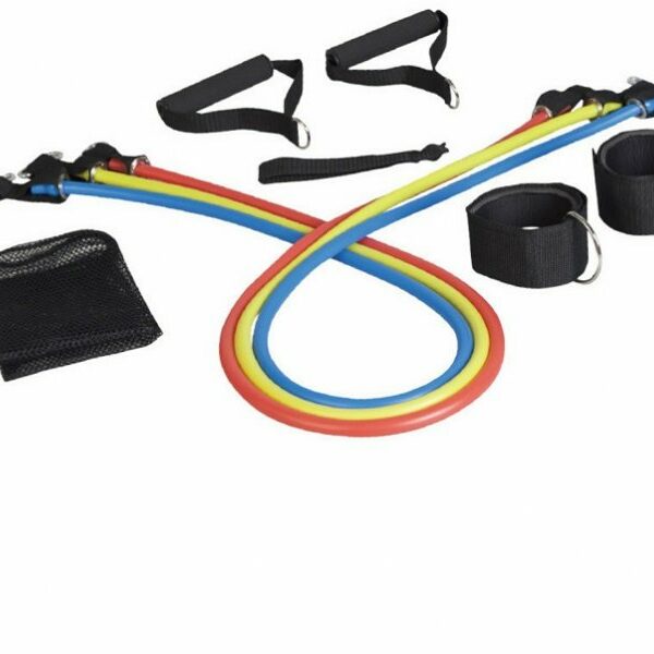LiveUp Set elastičnih traka, guma za vežbanje mali + srednji + veliki otpor – LS3218