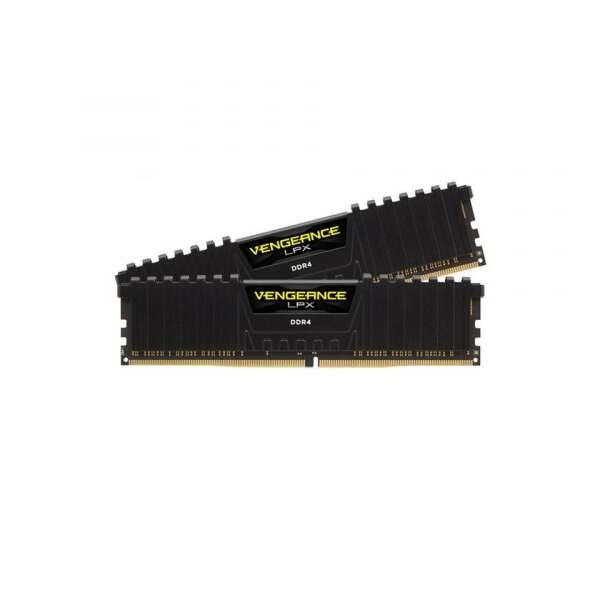 CORSAIR VENGEANCE LPX 16GB (2 x 8GB) DDR4 DRAM 3200MHz C16 Memory Kit – Black CMK16GX4M2E3200C16