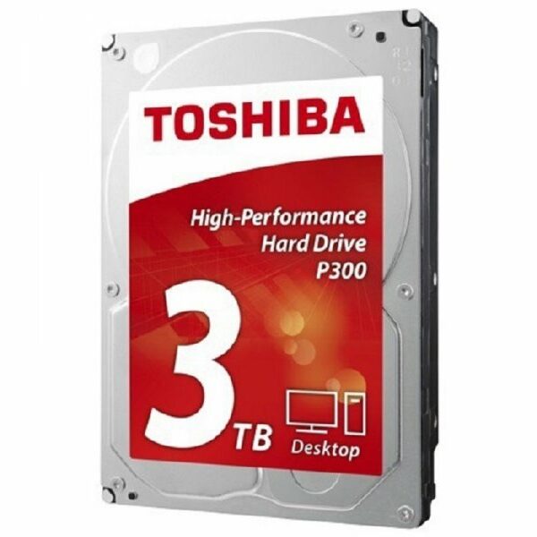 TOSHIBA HDD 3TB HDWD130UZSVA SATA3 64MB P300