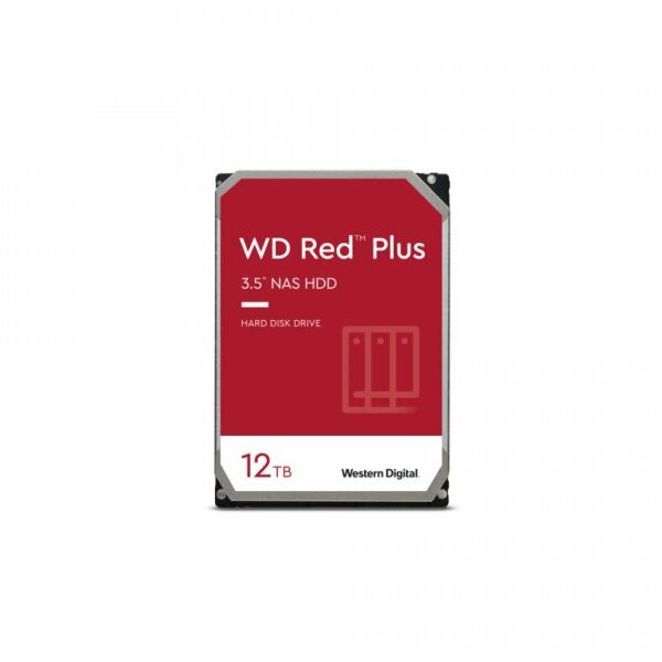 WESTERN DIGITAL Red Plus, 3.5 / 12TB / 256MB / SATA / 7200 rpm, WD120EFBX
