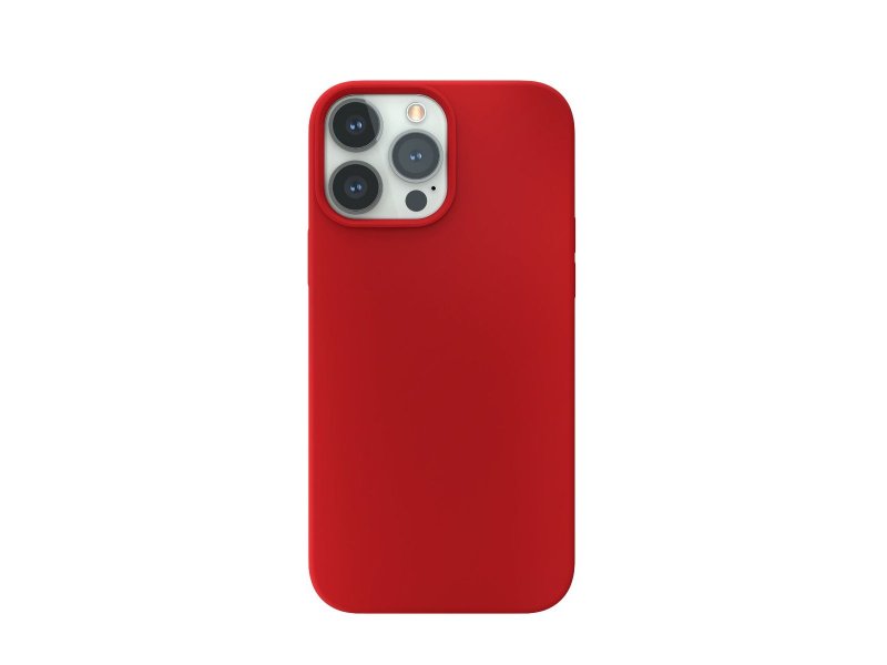NEXT ONE MagSafe Silicone Case for iPhone 13 Pro Max Red (IPH6.7-2021-MAGSAFE-RED) 3