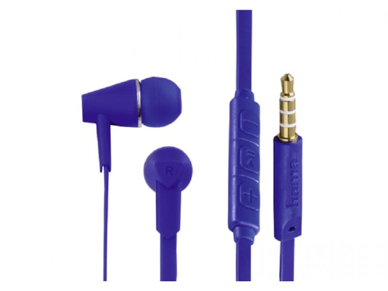 HAMA Slušalice sa mikrofonom Joy – Plave 3
