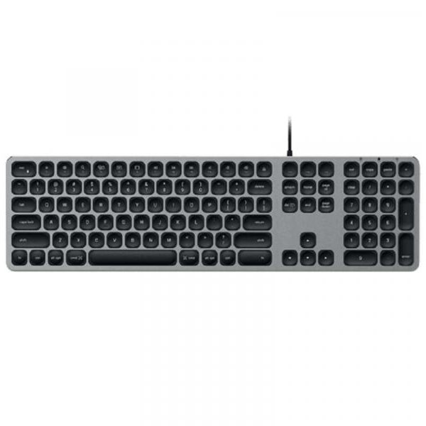 SATECHI Žična tastatura Aluminium Wired US (Siva) (ST-AMWKM)
