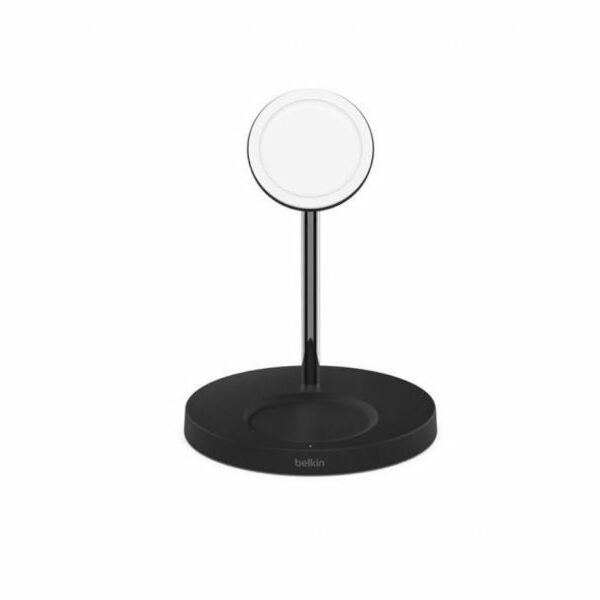 BELKIN BOOST CHARGE PRO MagSafe 2-in-1 Wireless Charger Stand – Black