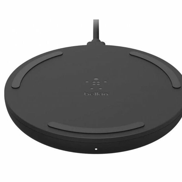BELKIN BOOST_CHARGE 10W Wireless Charging Pad + QC 3.0 Wall Charger + Cable – Black