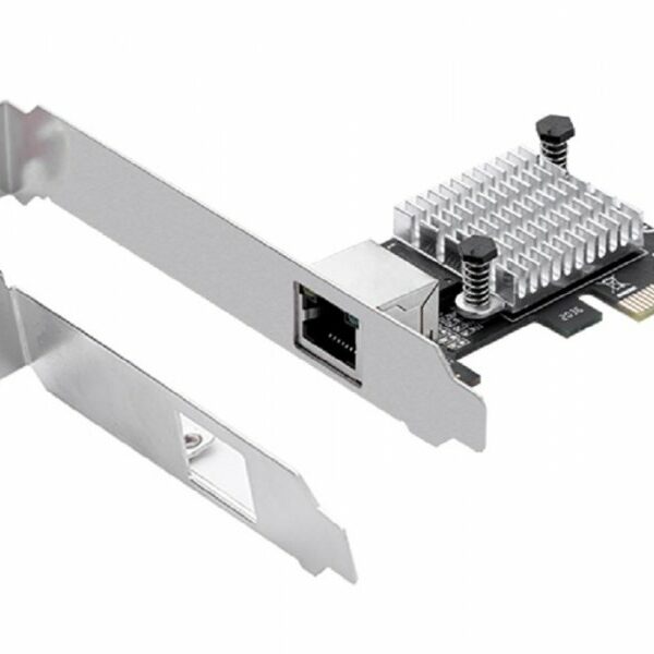 E-GREEN PCI-Express kontroler 1-port 2.5 Gigabit Ethernet (Realtek 8125B) KON00384