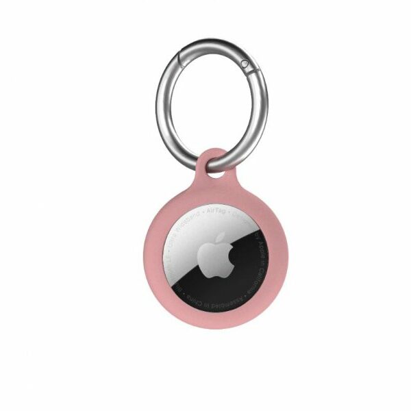 NEXT ONE Silicone Key Clip for AirTag Ballet Pink