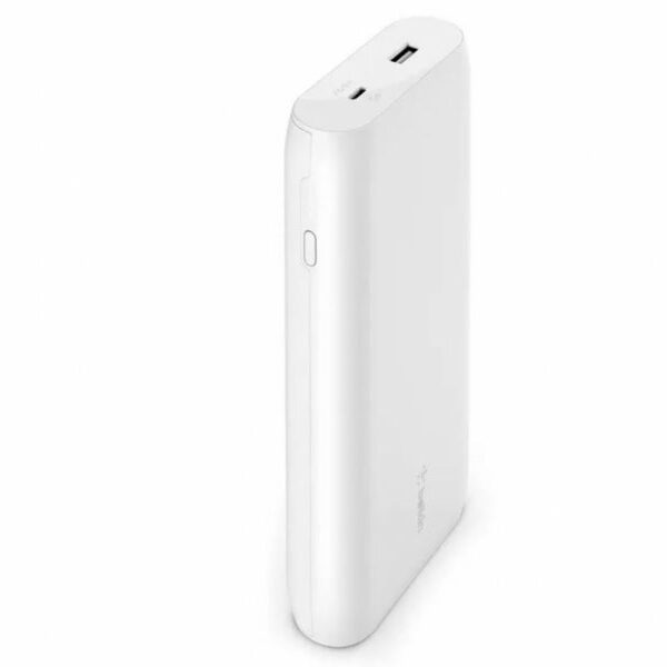 BELKIN BOOST CHARGE (20000 mAH) 30W POWER DELIVERY POWER BANK – White