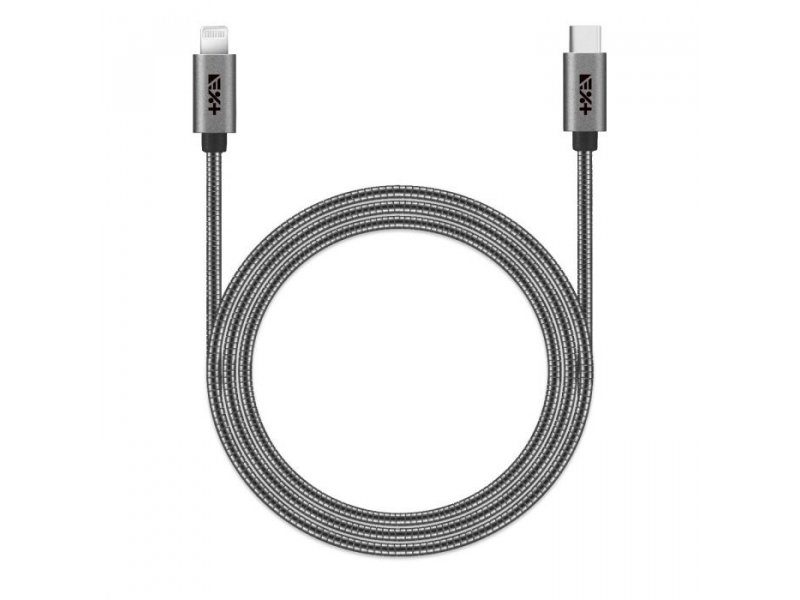NEXT ONE USB-C to Lightning Metallic Cable 1.2m Space Gray  (LGHT-USBC-MET-SG) 4