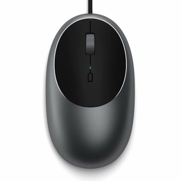 SATECHI C1 USB-C Wired Mouse – Space Grey