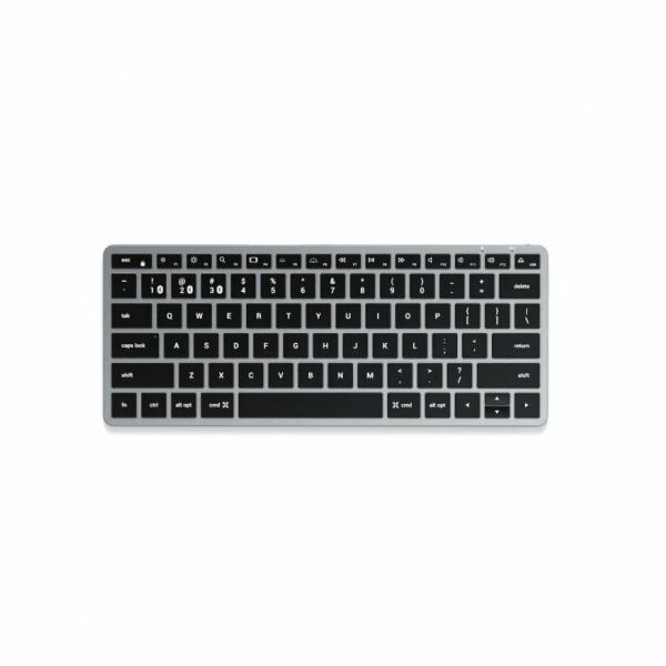 SATECHI Slim X1 Bluetooth BACKLIT Wireless Keyboard – US – Space Grey