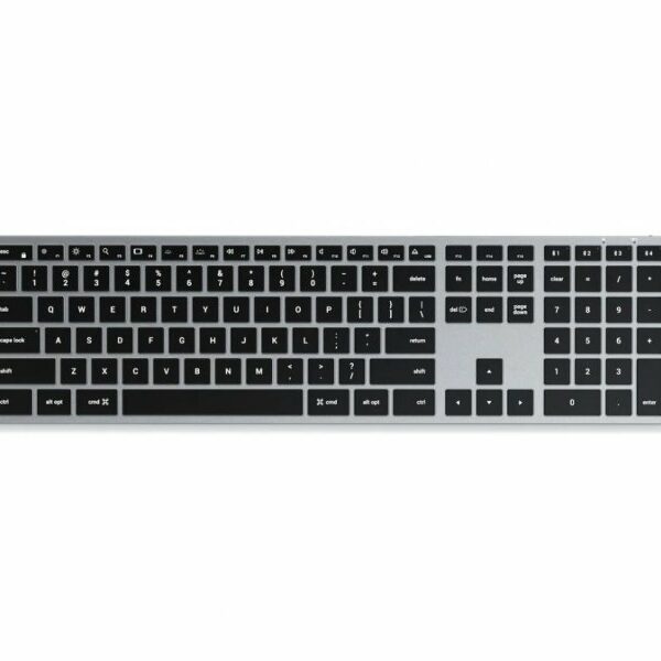 SATECHI Slim X3 Bluetooth BACKLIT Wireless Keyboard – US – Space Grey