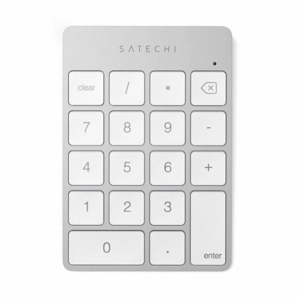 SATECHI Aluminum Slim Wireless Keypad – Silver