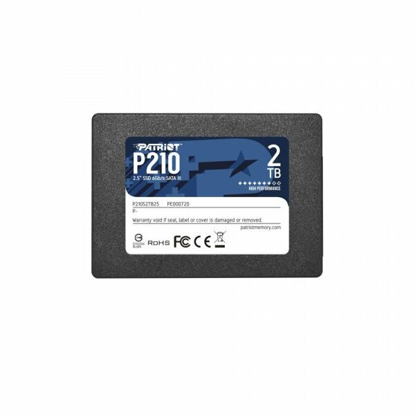 PATRIOT SSD 2.5 SATA3 2TB Patriot P210 520MBS/430MBS P210S2TB25