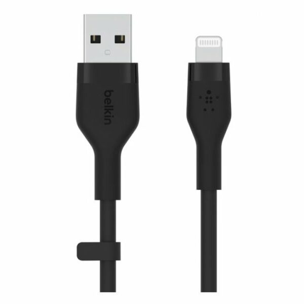 BELKIN BOOST CHARGE Silicone cable USB-A 1m Black (CAA008bt1MBK)