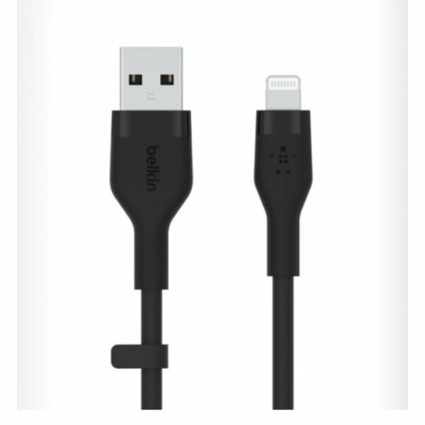 BELKIN Boost charge silicone cable USB-A to Lightning – 3M – Black