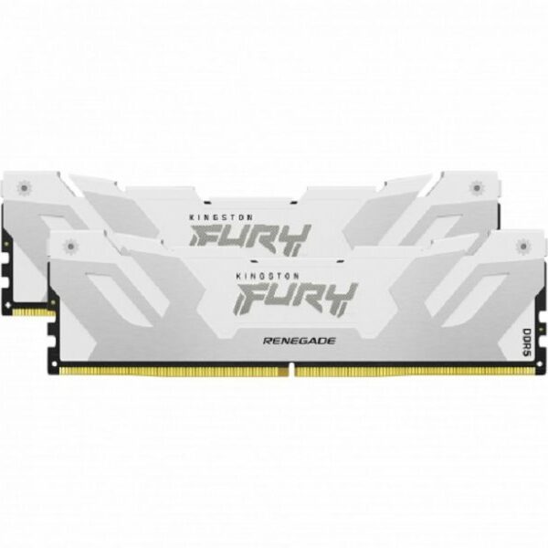 KINGSTON DIMM DDR5 32GB 2×16 6.400MHz FURY Renegade White XMP KF564C32RWK2-32 3