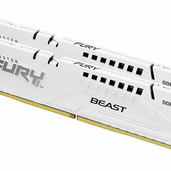 KINGSTON DIMM DDR5 64GB 2×32 5.200MHz FURY Beast White EXPO KF552C36BWEK2-64