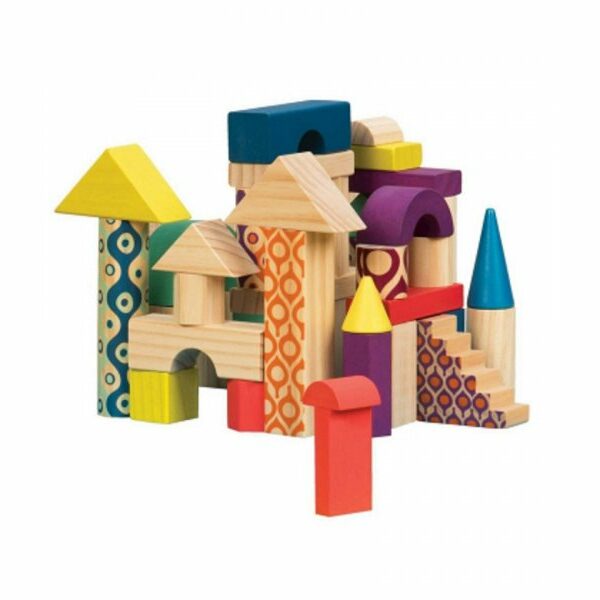 B TOYS Drveni oblici igračka za decu Izgradi zamak (22314033)