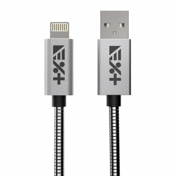 NEXT ONE USB-A to Lightning Metallic Cable 1m – Space Gray