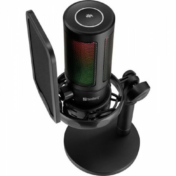 Sandberg Stoni mikrofon Streamer USB RGB 126-39