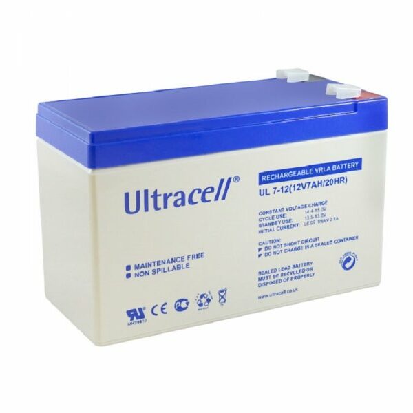 ULTRACELL Žele akumulator 7 Ah