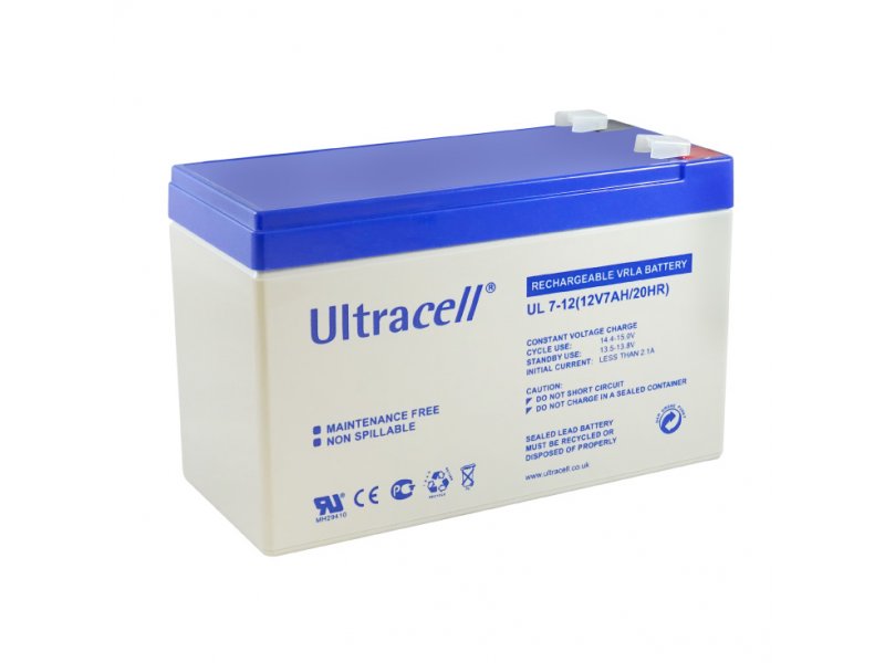ULTRACELL Žele akumulator 7 Ah 6V/7- 3